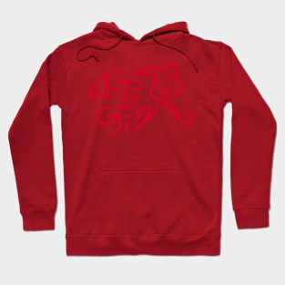 Switzerland National Football Team Hoodie